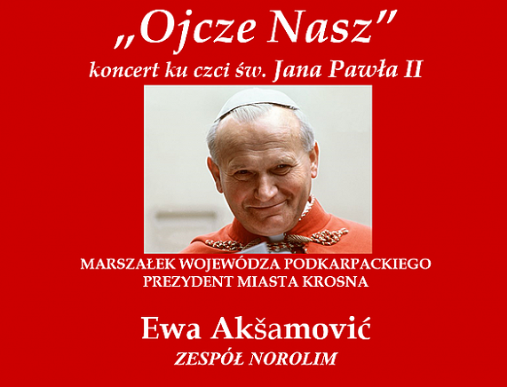 Plakat koncertu