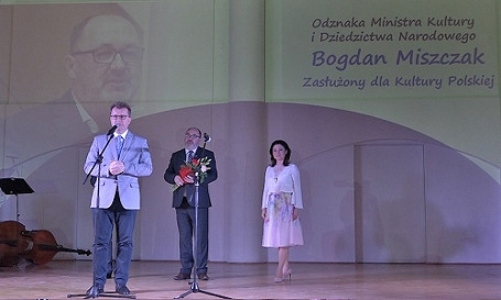 Bogdan Miszczak wyróżniony Odznaką Honorową „Zasłużony dla Kultury Polskiej” - zdjęcie w treści  nr 2