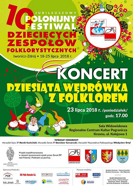 10. POLONIJNY FESTIWAL DZIECIĘCYCH ZESPOŁÓW FOLKLORYSTYCZNYCH - zdjęcie w treści 