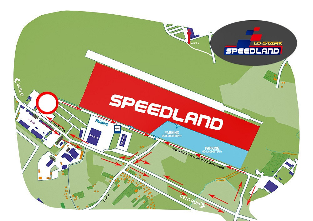 Speedland w Krośnie - zobacz jak dojechać - zdjęcie w treści 