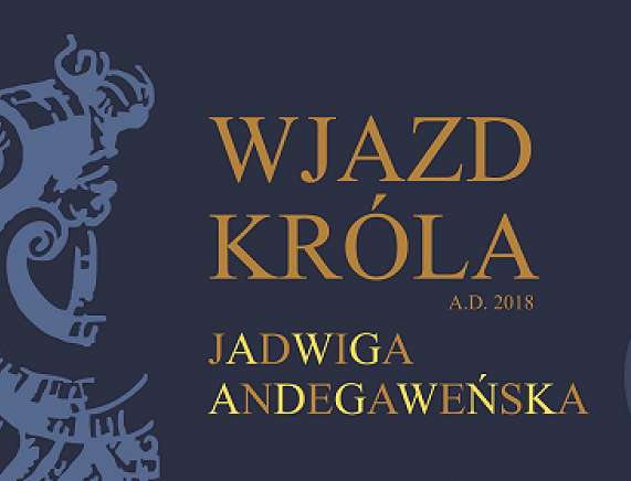 Plakat wjazd króla