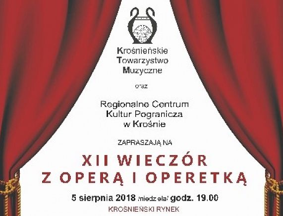 Plakat Wieczoru z Operą i Operetką