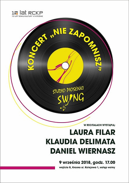 KONCERT POŻEGNALNY „NIE ZAPOMNISZ” Studio Piosenki SWING - zdjęcie w treści 