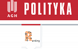 Logotyp rankingu Polityki i AGH