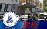 Plakat jubileuszowych obchodów 125-lecia istnienia Mechanika