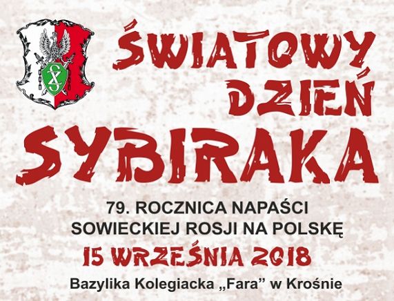 Plakat - Uroczystości z okazji Dnia Sybiraka