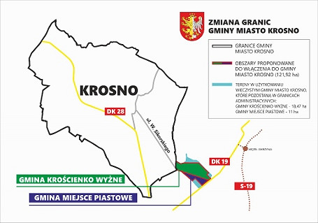 Konsultacje społeczne zmiany granic Krosna - zdjęcie w treści 