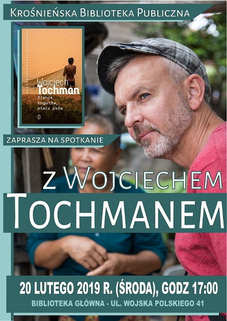 Wojciech Tochman powraca z nową książką… spotkanie w Krośnieńskiej Bibliotece Publicznej - zdjęcie w treści 