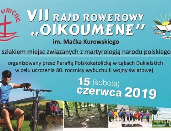 Plakat Rajd Rowerowy