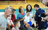 Treningi piłki nożnej na obiektach MOSiR dla dzieci z niepełnosprawnościami fot. T. Jefimow