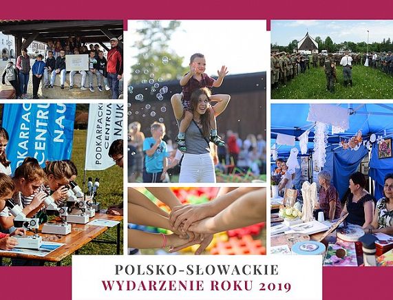 Grafika - konkursu POLSKO-SŁOWACKIE WYDARZENIE 2019 ROKU