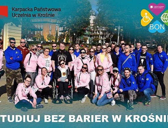 Niepełnosprawni studenci na Karpackiej Państwowej Uczelni  w Krośnie
