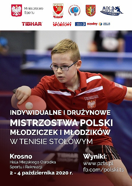 Indywidualne i Drużynowe Mistrzostwa Polski Młodziczek i Młodzików w Tenisie Stołowym - zdjęcie w treści 