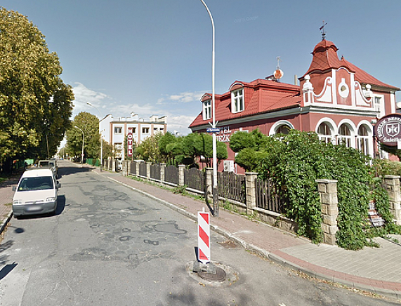 Ulica Wyzwolenia - źródło fot. Google Maps