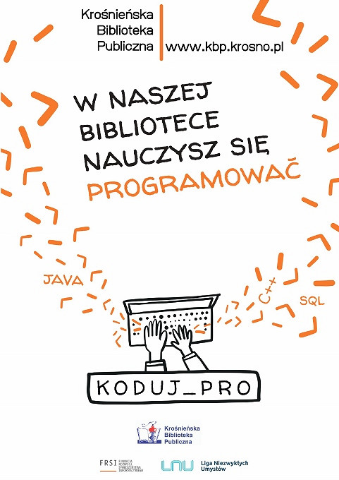 Rozwijaj kompetencje przyszłości z Krośnieńską Biblioteką Publiczną i korzystaj z darmowych kursów programowania! - zdjęcie w treści 