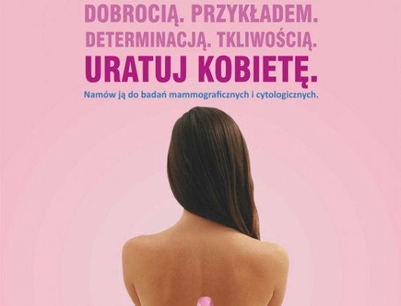 Plakat Plakat - badania mammgraficzne i cytologiczne dla kobiet