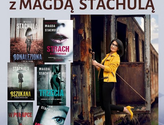 Plakat spotkania z Magdą Stachulą