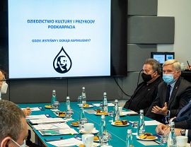 Pierwsze spotkanie członków Komitetu Honorowego i Organizacyjnego obchodów Roku Łukasiewicza