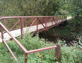 Kładka na Lubatówce