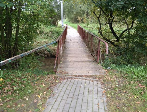 Kładka na Lubatówce