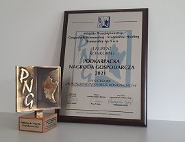 MPGK laureatem Podkarpackiej Nagrody Gospodarczej