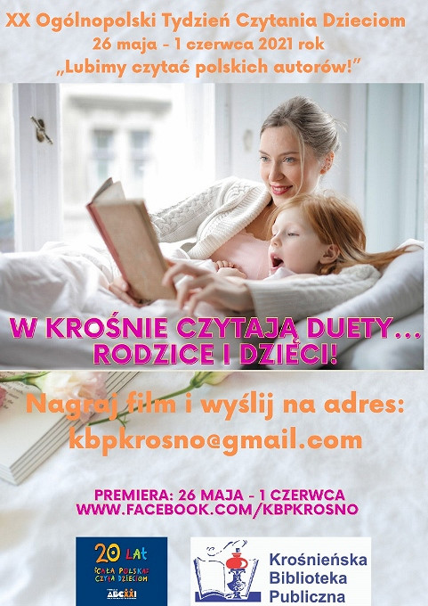 XX Ogólnopolski Tydzień Czytania Dzieciom w Krośnieńskiej Bibliotece Publicznej! - zdjęcie w treści 