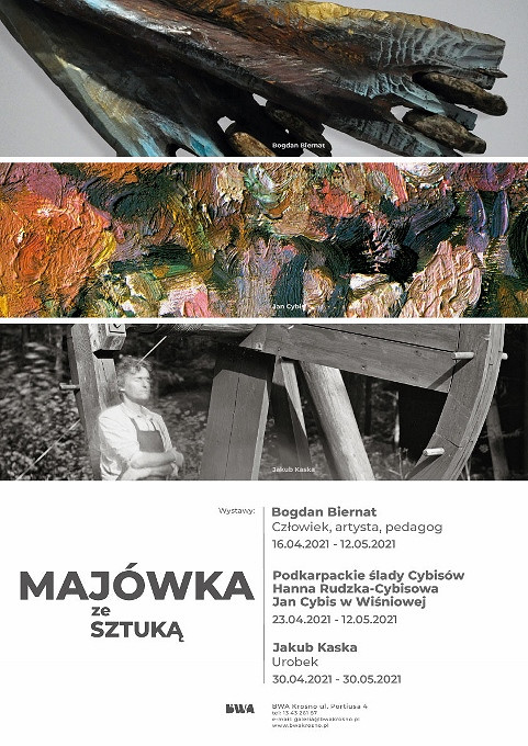 Zaproszenie na wystawę w BWA - Jakub Kaska - 