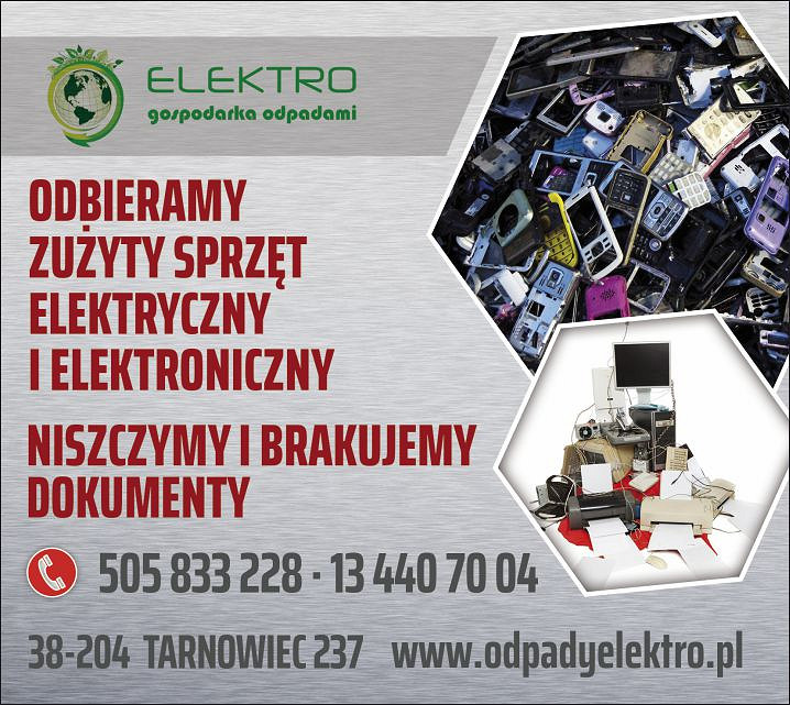 Kolejna zbiórka elektrośmieci w sobotę 8 maja - zdjęcie w treści 