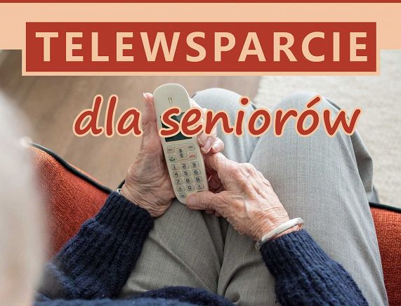 Plakat - Telewsparcie dla seniorów