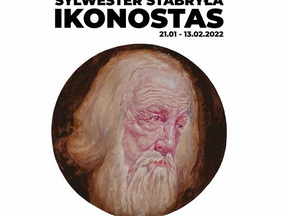 Plakat wystawy pt. Ikonostas