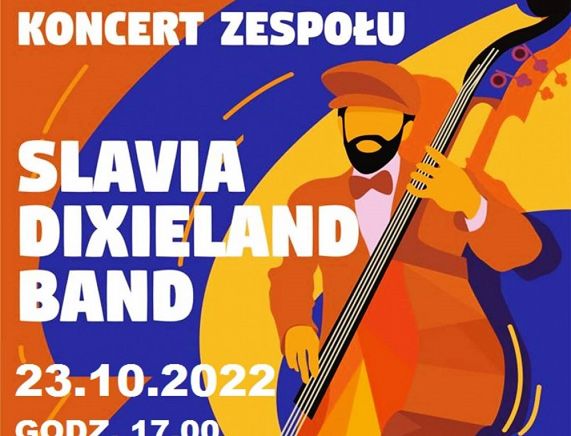 Plakat koncertu Slavia DIXIELAND BAND