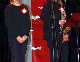 Uczestnicy Konkursu pieśni i piosenek patriotycznych