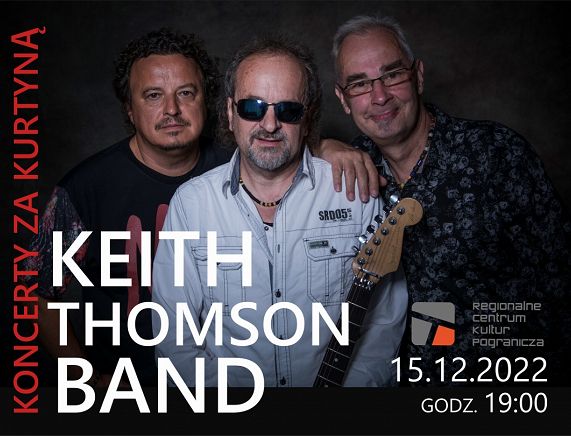 Plakat koncertu Keith Thomson