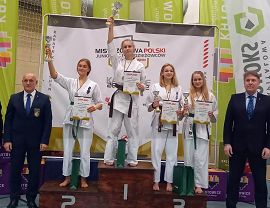Krośnieńscy karatecy na zawodach w Katowicach