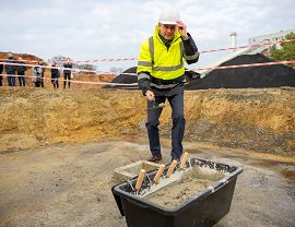 Blok Energetyczny - wmurowanie kamienia węgielnego i kapsuły czasu