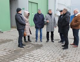Delegacja z Łukowa z wizytą w Elektrociepłowni Krosno