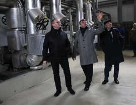Delegacja z Łukowa z wizytą w Elektrociepłowni Krosno