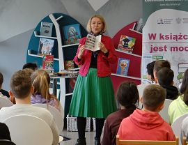 Ewa Nowak o pisaniu - spotkanie w KBP
