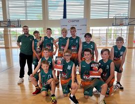 Turniej Koszykówki JUNIOR BASKET Krosno U-12 - drużyna z Rzeszowa