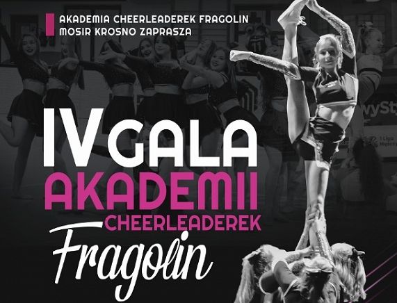 Plakat IV Gala Cheerleaderek Fragolin