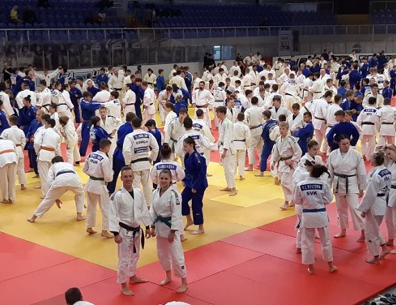 Magdalena Wałęga z trenerem