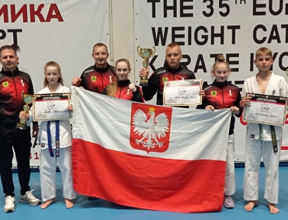 Krośnieńscy karatecy na Mistrzostwach Europy w Warnie