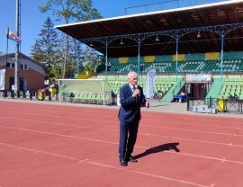 XVII Igrzyska dla Osób po Transplantacji i Dializowanych - Zastępca Prezydenta Miasta Krosna Bronisław Baran
