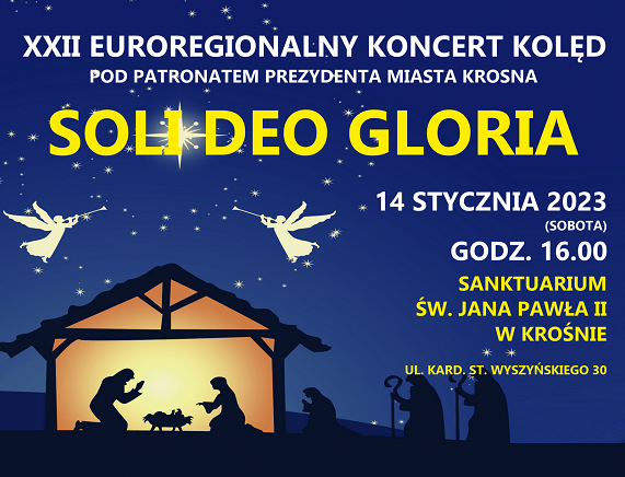 Plakat koncertu Soli Deo Gloria 2023 - RCKP zajawka