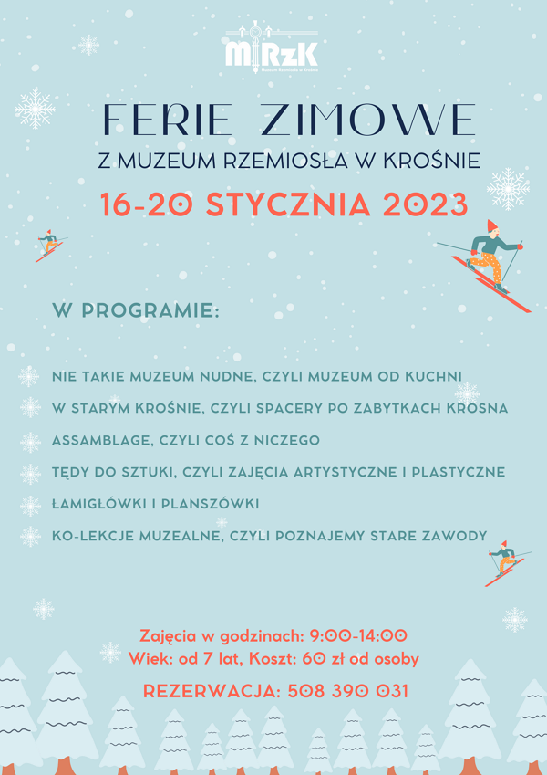 Ferie Zimowe w Muzeum Rzemiosła 2023 - plakat (1).png [190.30 KB]