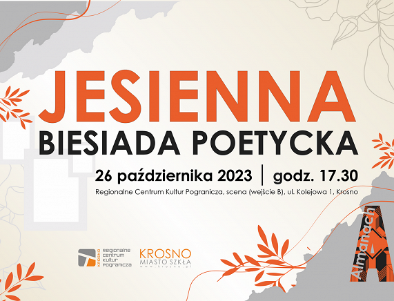 RCKP Jesienna Biesiada Poetycka 2023 plakat
