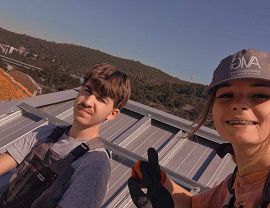 Uczniowie Zespołu Szkół Architektoniczno-Budowlanych na praktyce w Lizbonie z Erasmus+.