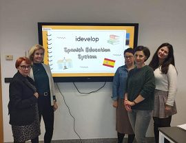 Nauczycielki z ZSP nr 2 nawizycie studyjnej w Hiszpanii