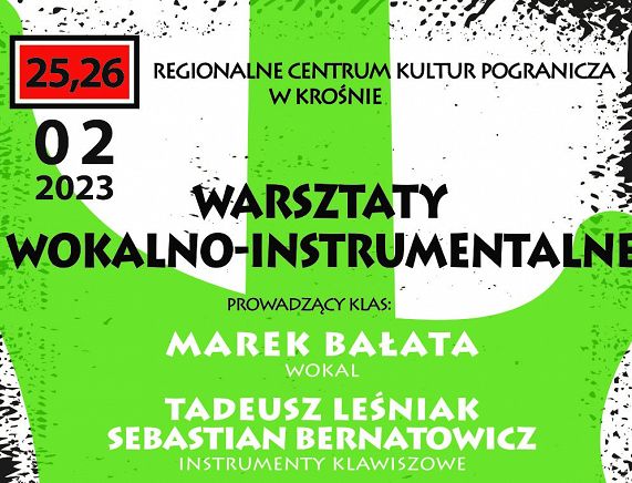 RCKP Warsztaty wokalno-instrumentalne 2023 mat. wdk