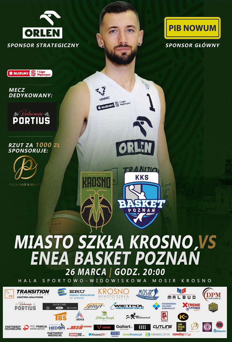 Plakat meczu koszykówki Miasto Szkła Krosno - Enea Basket Poznań.jpg [967.20 KB]